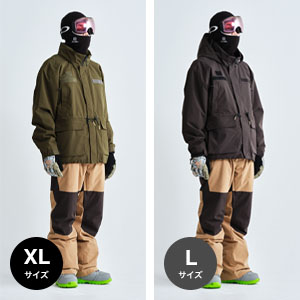 43DEGREES DLITE スキーウェア スノーボード ウェア パンツセット 43DEGREES スノーボードウェア メンズ ユニセックス 上下セット
