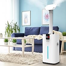 Amazon.co.jp: AquaChase 27L超音波加湿器 超大容量業務用 大家族大