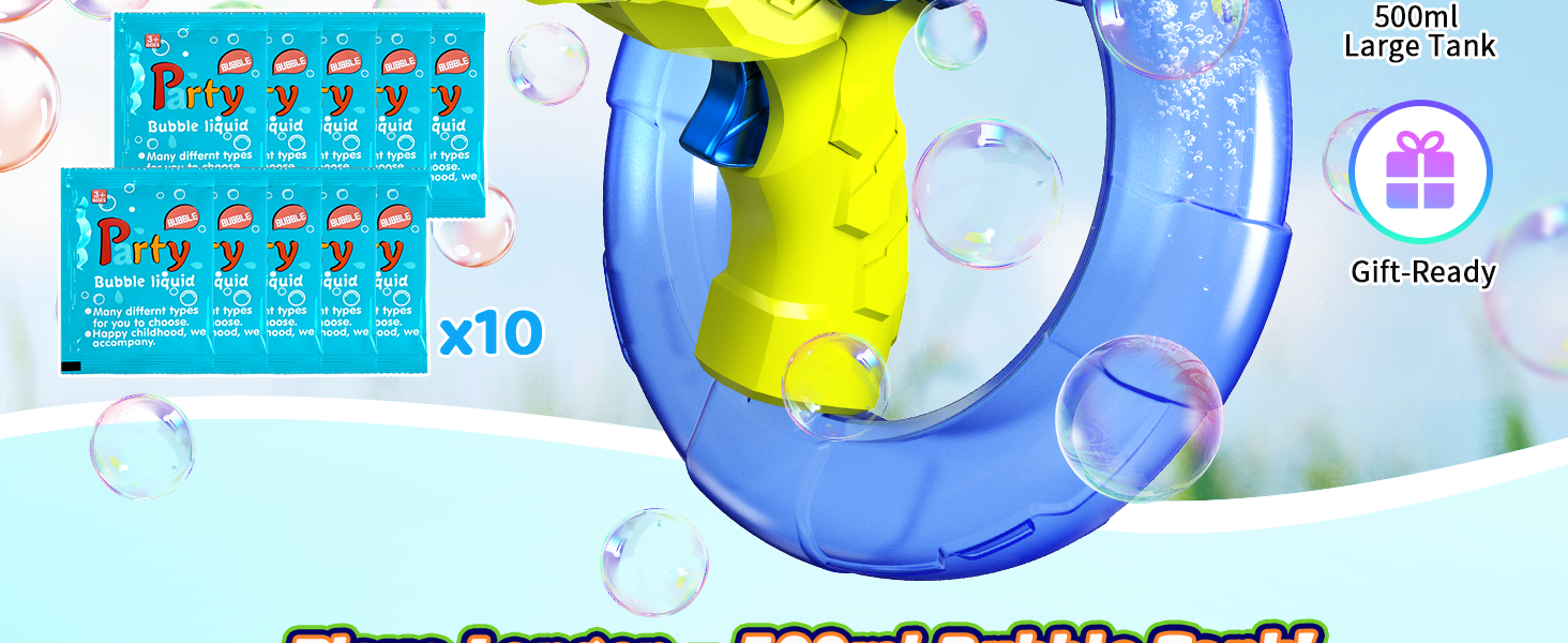bubble gun bubble machine for kids toddlers boys girls birthday gifts ages year old easter party