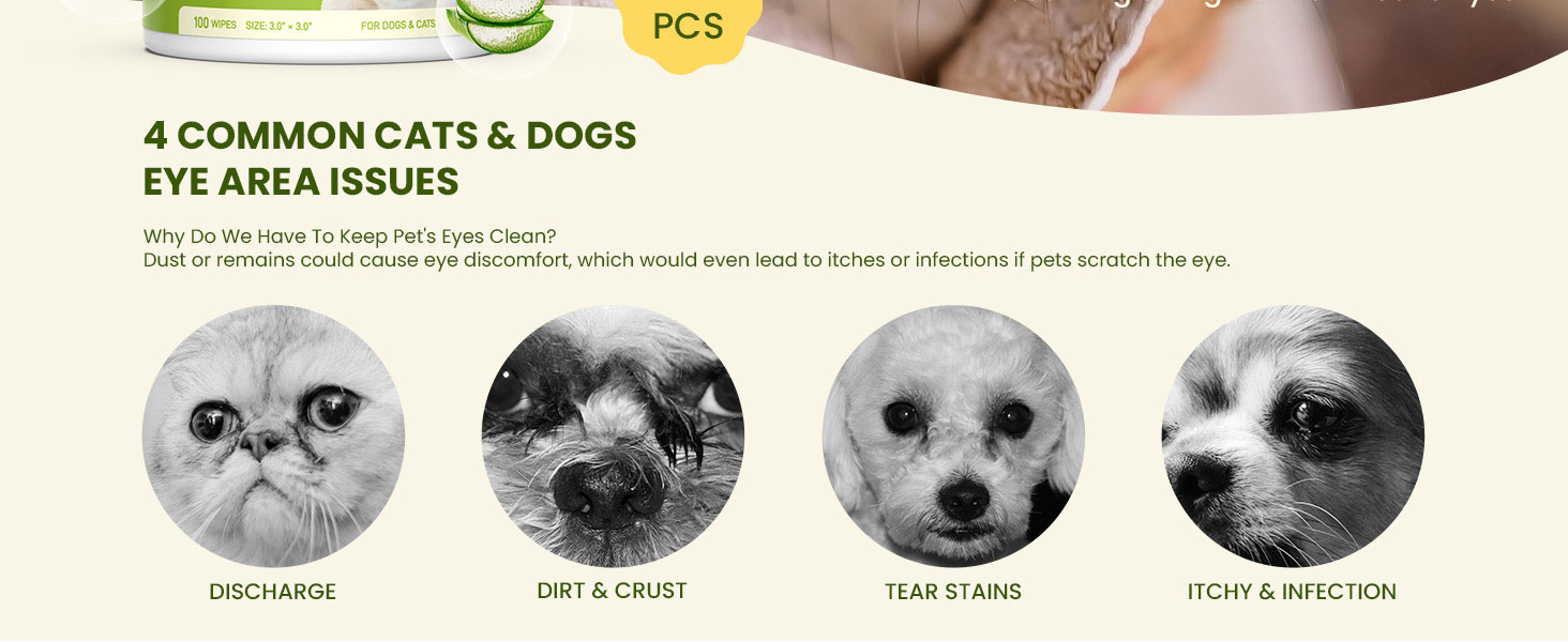 dog wipes cat wipes dog eye wipes dog tear stain remover cat eye wipes
