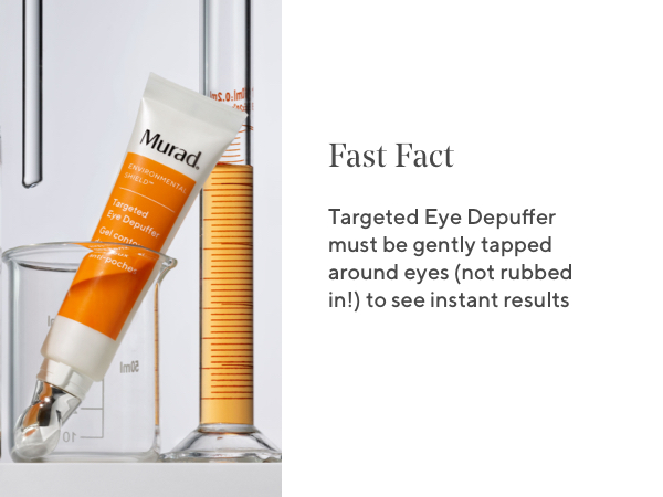 eye depuffer, targeted eye treatment, eye treatment, targeted depuffer