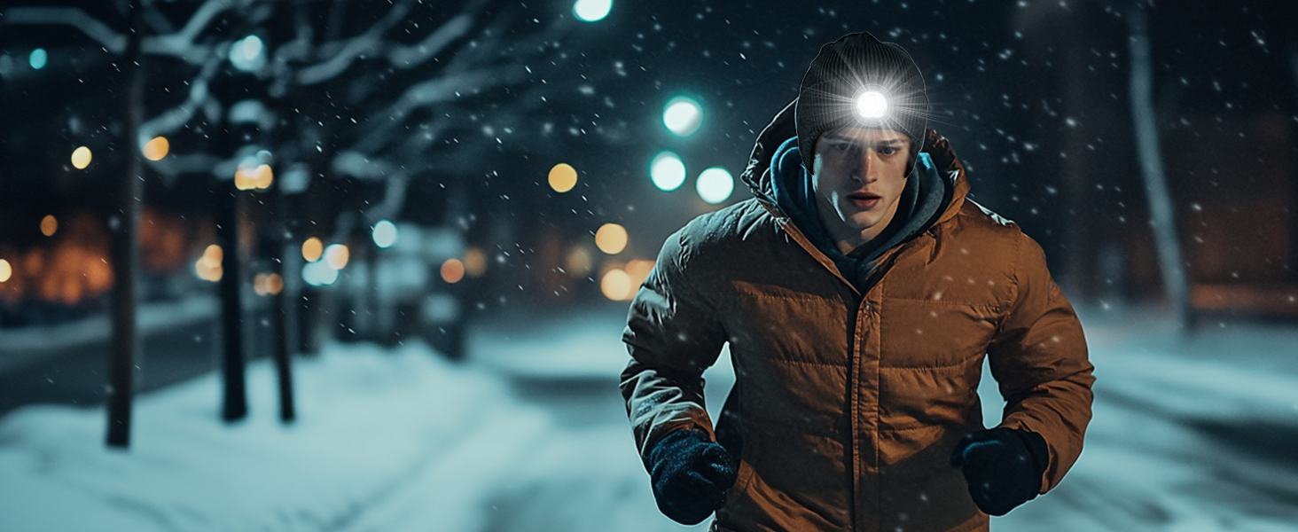 Bluetooth Beanie Hat with Light