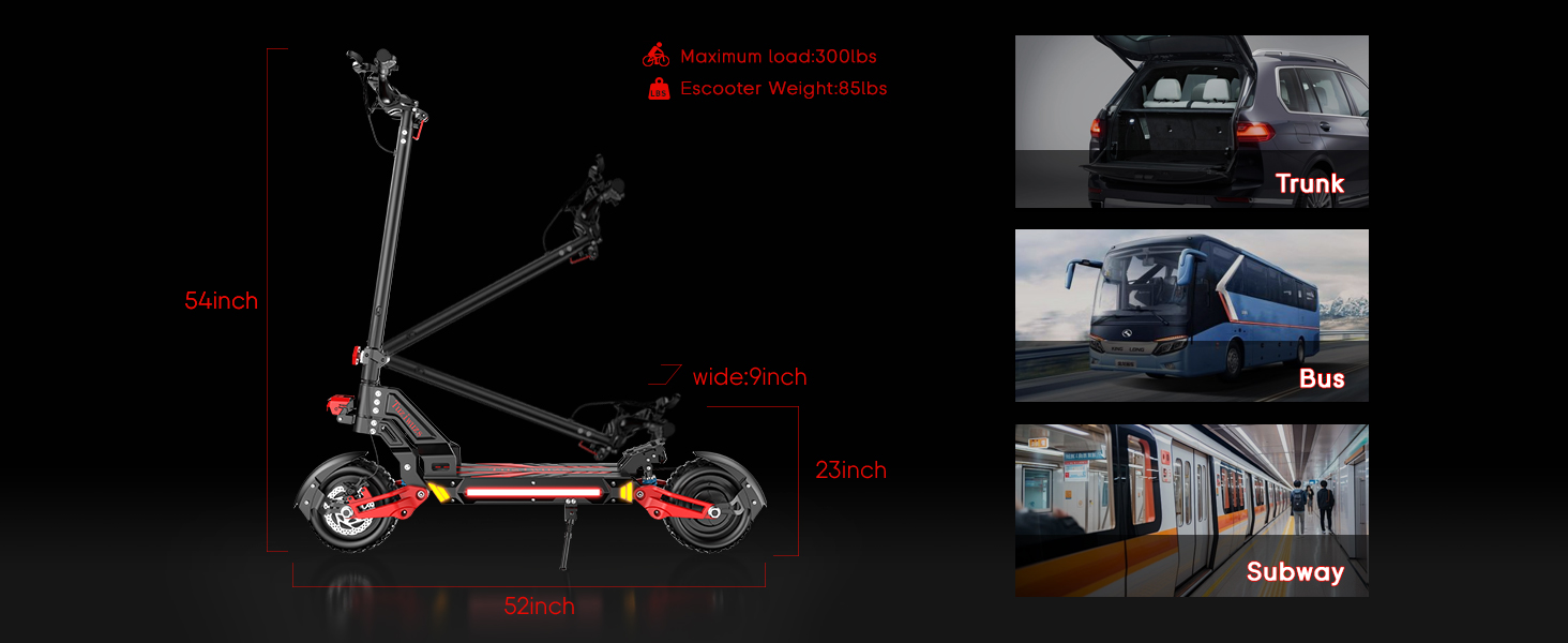 40mph electric scooter