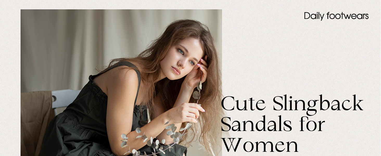 Cute bowknot slingback flat for women