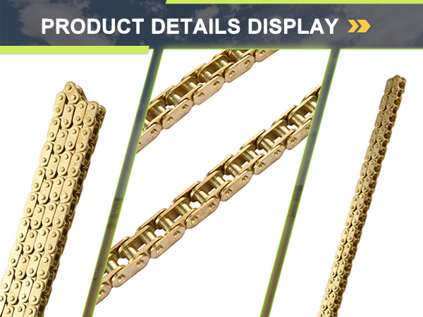 GOOFIT T8f 118 Chain For 33cc 47cc 49cc Mini ATV Quad Chopper Pocket Bike G Scooter