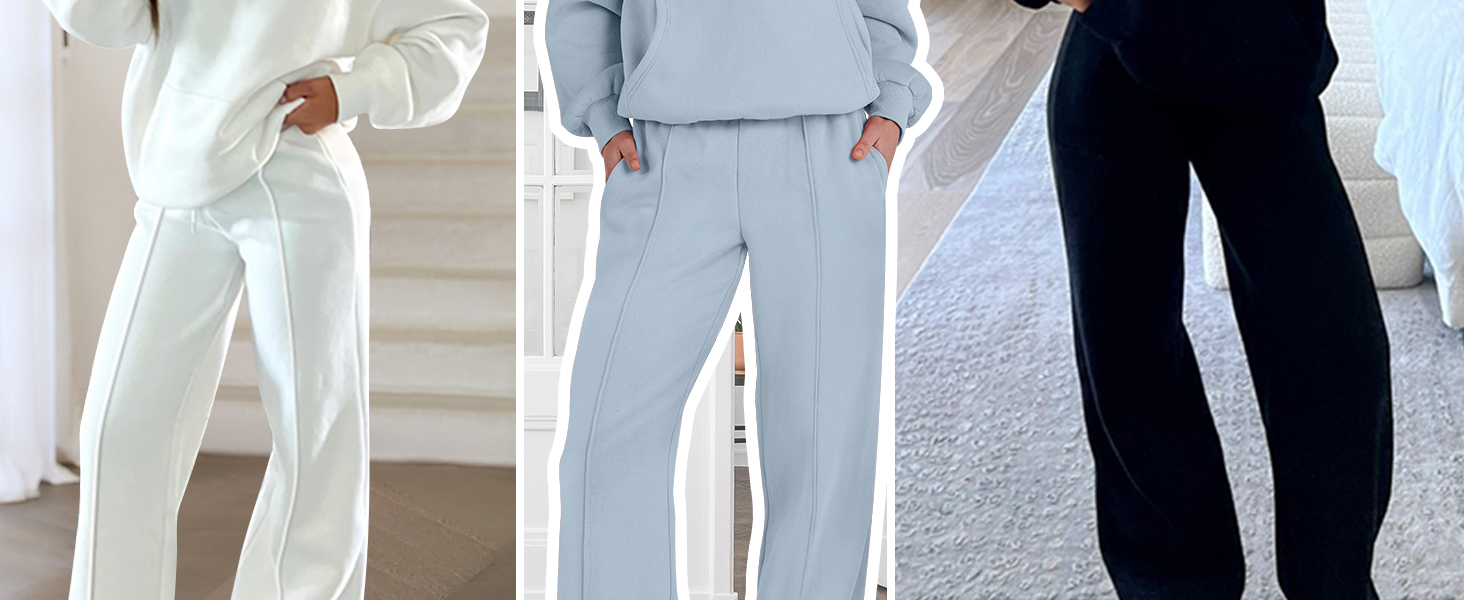 Caracilia Women's 2 Piece Outfits Sweatsuit