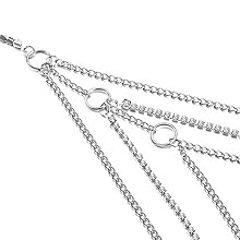High quality alloy lobster buckle and tail chain