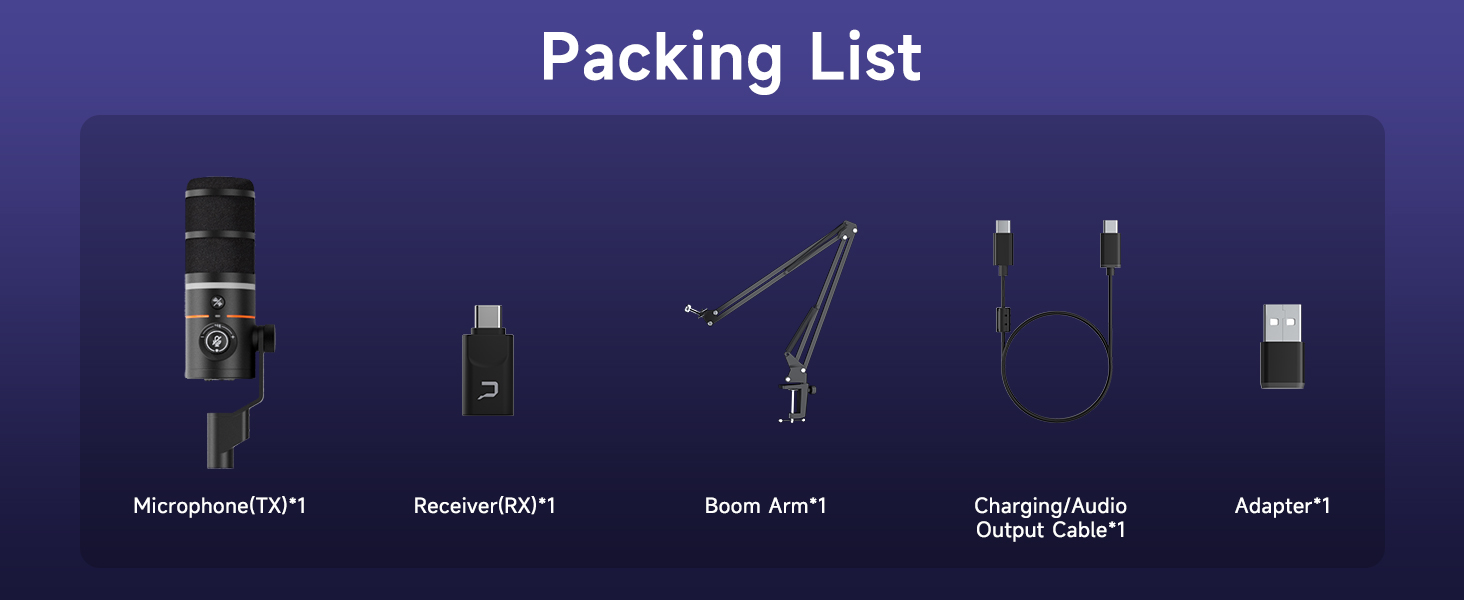 packing list