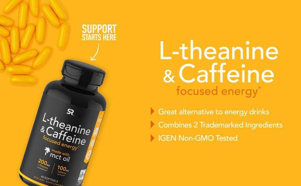 Sports Research 2-in-1 L-Theanine Supplement with Caffeine & MCT Oil - Which Brand Is The Best L Theanine