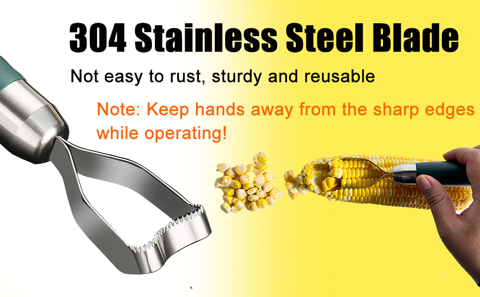 corn cutter to cut corn off the cob corn shucker off the cob stainless steel corn stripping tool