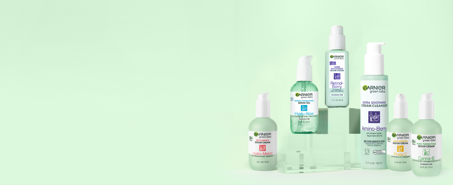 image of all green labs products