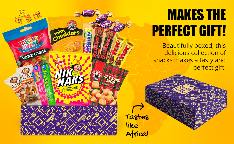 Mini International Exotic Snack Box Variety Pack, 21 Pieces of Premium Foreign Rare