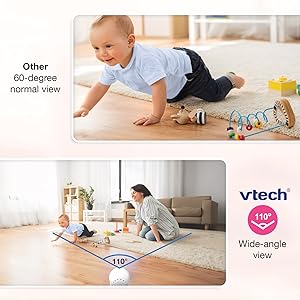 VTech, Advanced HD Plus, Wide-Angle Lens