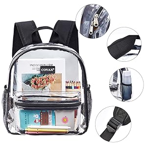 See Through Transparent Backpack