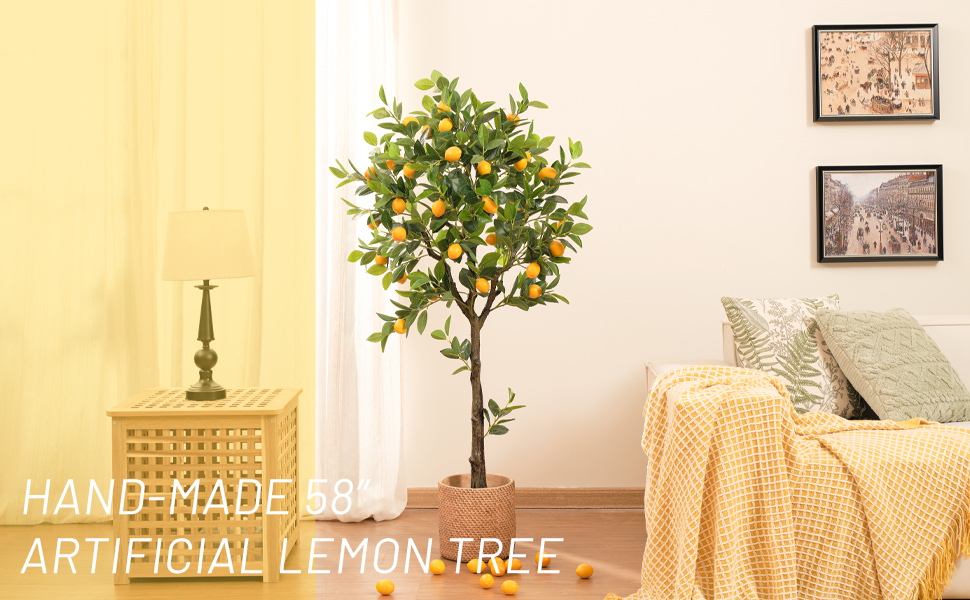Artificial Lemon Tree