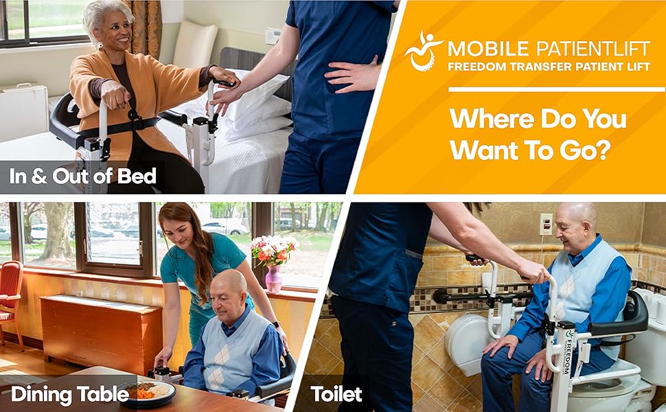 Freedom Transfer Patient Lift by Mobile Patient Lift Portable Multi