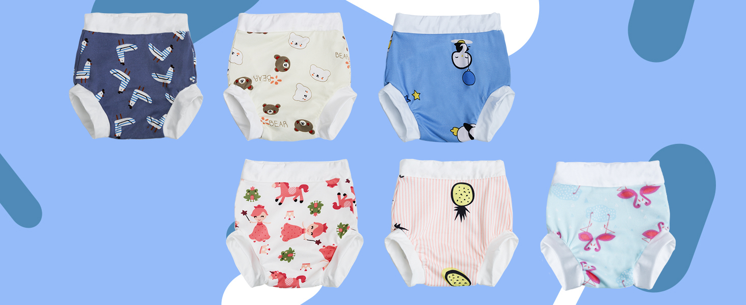 Joyo roy Baby Swim Diaper Reusable Swim Diaper Water Diaper Swim Diapers Size 3T