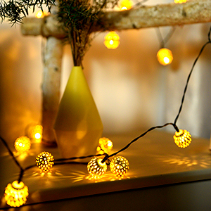indoor string lights