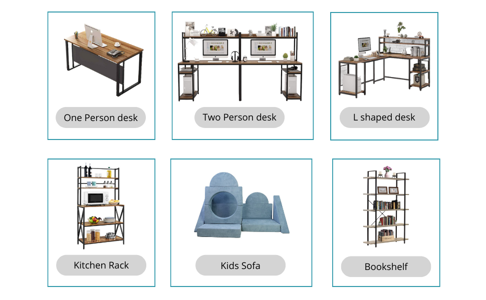 office table desk computer bookshelf kids sofa adult kitchen rack two person l shaped shape