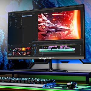 TITANARMY 27G2R WQHD 180hz ゲーミングモニター tsukumo-y_4529327929154