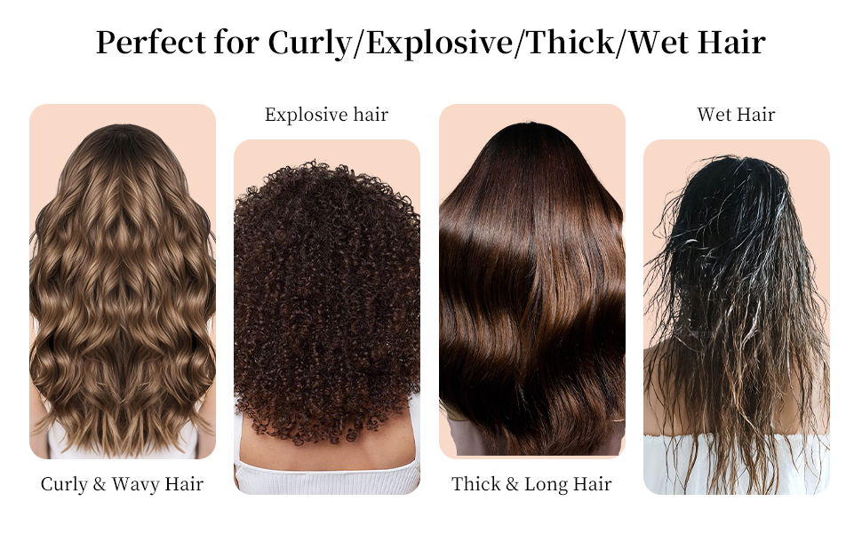 curly hair comb