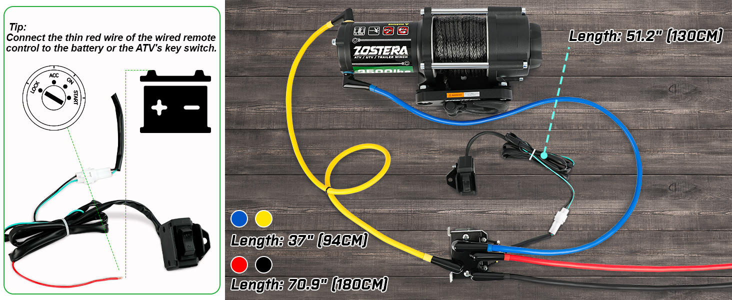 3500 lbs winch