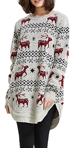 Weihnachts-Strickpullover für Damen