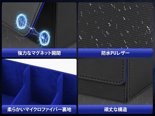 Amazon.co.jp: AOBOPLE デッキケース 大容量 2800枚収納