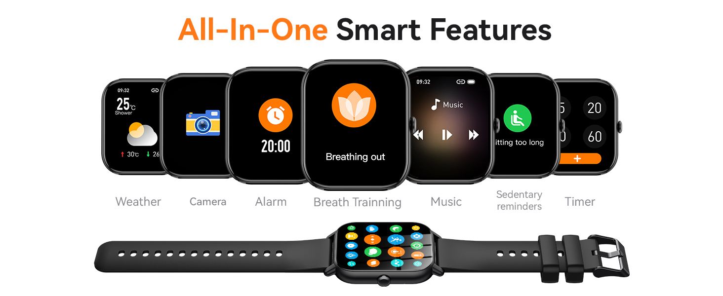 smart watch for androi iphone compatible