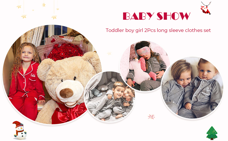 Toddler Baby Kids Pyjamas