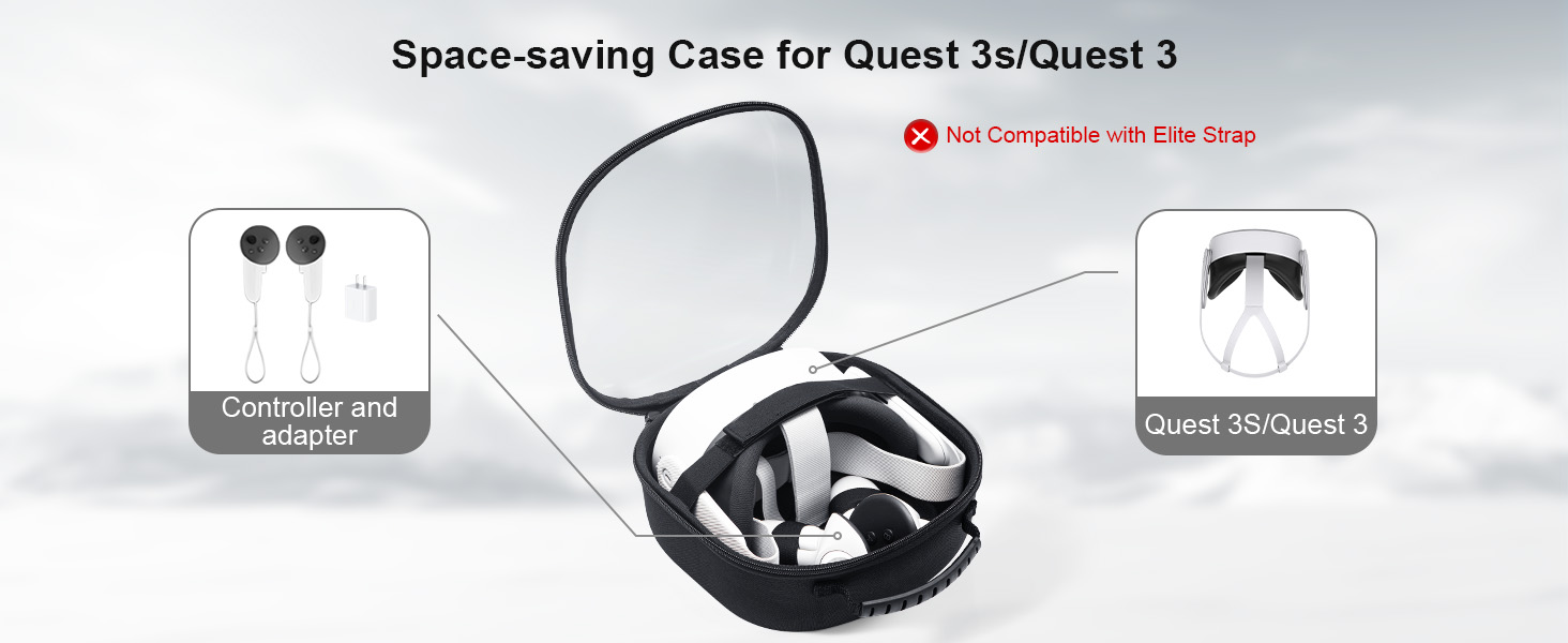 Oculus Quest 3S hard case