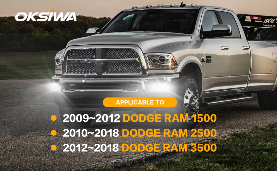 2009~2012 Dodge Ram 1500 fog light