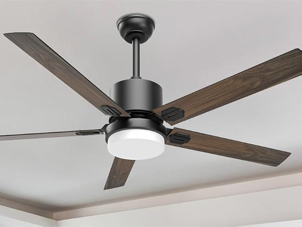 sky　SKOPAR35F2.5P2 BLA Sky sea Ceiling Fan with Light: Low Profile Black Ceiling