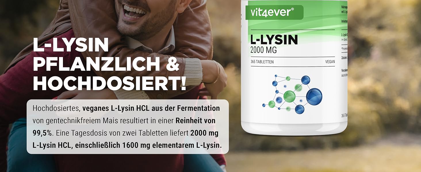 L-Lysin Tabletten Vit4ever
