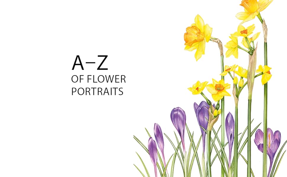 AZ of Flower Portraits An illustrated guide to painting 40 beautiful