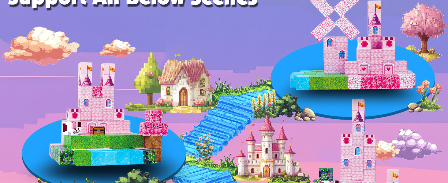 Magnetic Blocks Building Toys