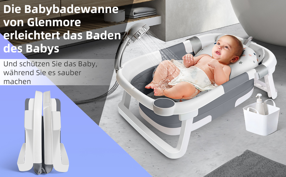 Дитяча ванночка Складана дитяча ванночка для дітей