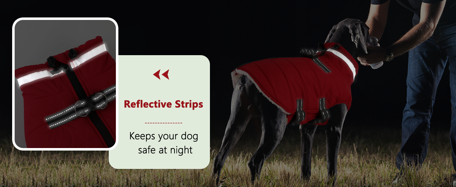 Dogcheer Dog Coat with Harness, Waterproof Dog Jacket