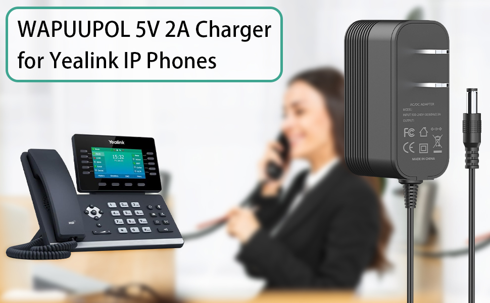 5V 2A Power Adapter for Yealink Phone