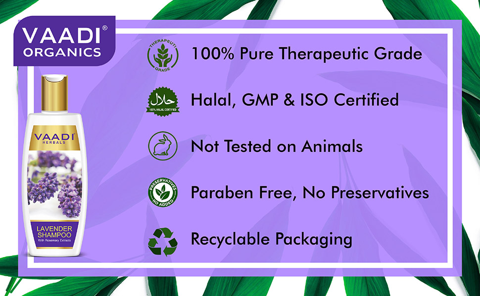 Lavender shampoo