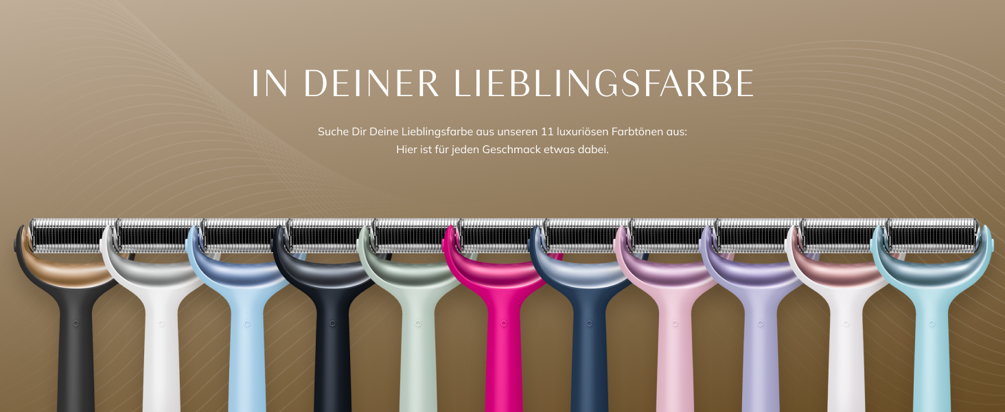 face roller with red light, German beauty technology