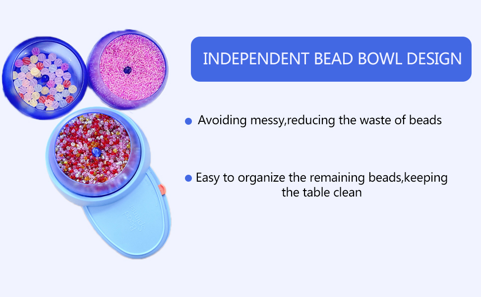ciciglow Electric Bead Spinner,Bead Bowl Spinner,Adjustable
