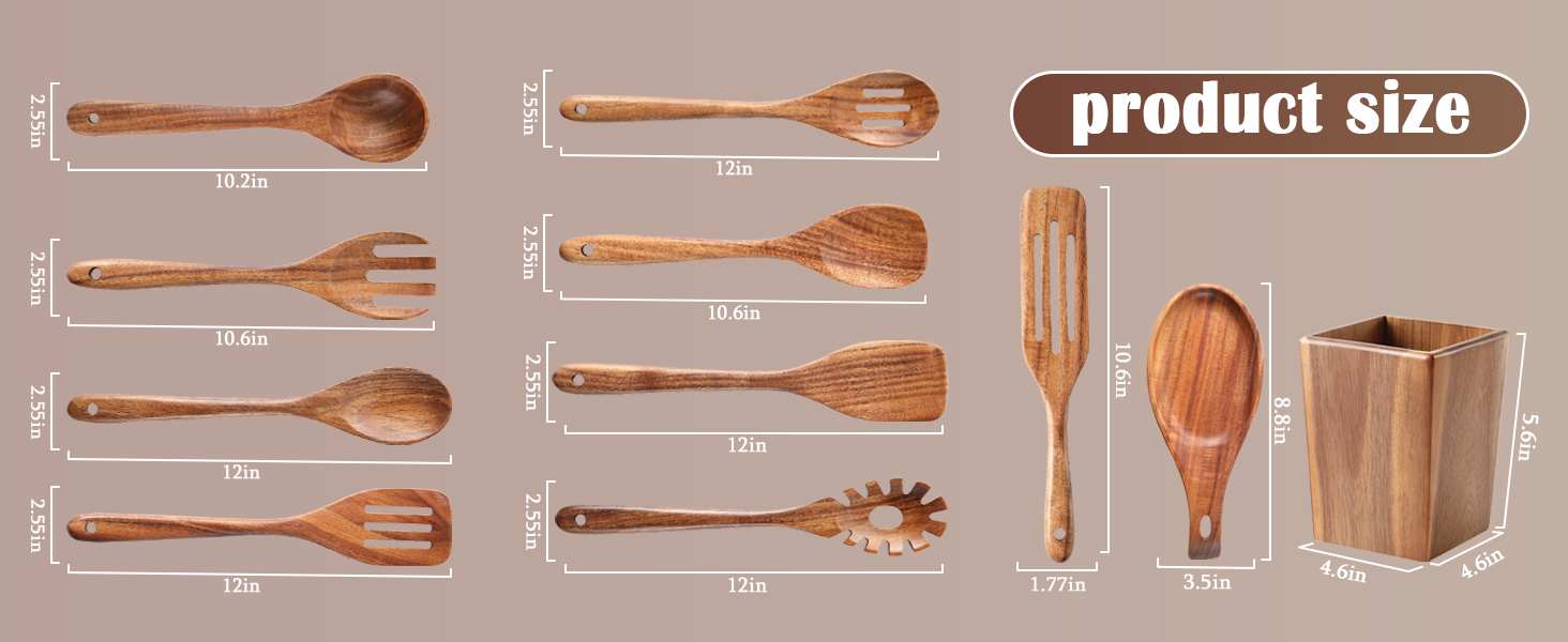 wooden cooking utensils