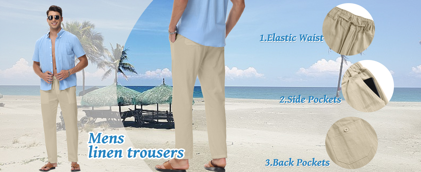 casual trousers for men