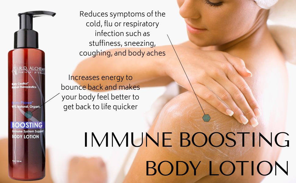 Immune Boosting Body Lotion Benefits