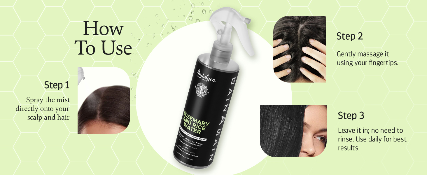 Rosemary hair serum