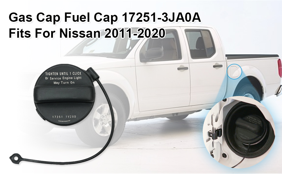 Gas Cap Fuel Cap 172513JA0A Fits For Nissan Frontier 2011