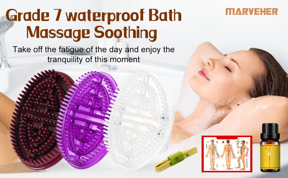 2Pcs Meridian Brush Massage, Beauty Salon Professional Custom Meridian Brush