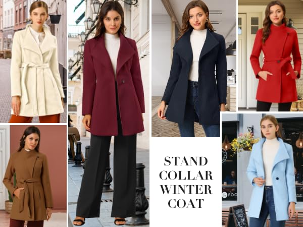 【新品タグ付き未使用】l'or Stand collar Long Coat Stand Collar Long Coat ⅽ1911-39 | cizatto