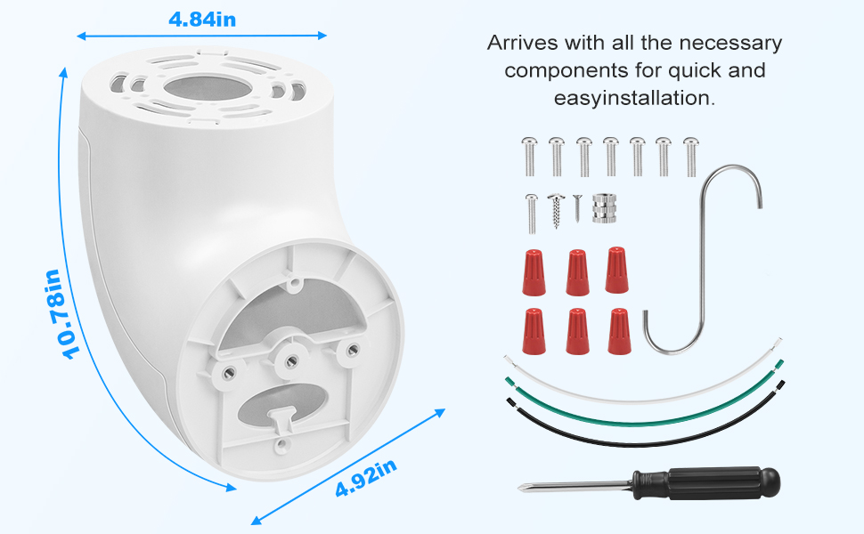 Eave Mount for Ring Floodlight Cam Wired Plus/Pro